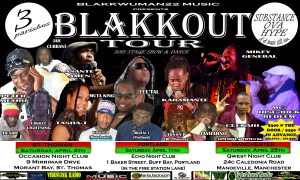ONE POSTER - BLAKKOUT TOUR