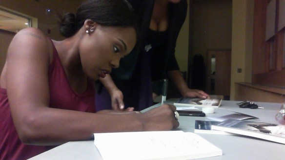 Danielle Bailey at Book Launch