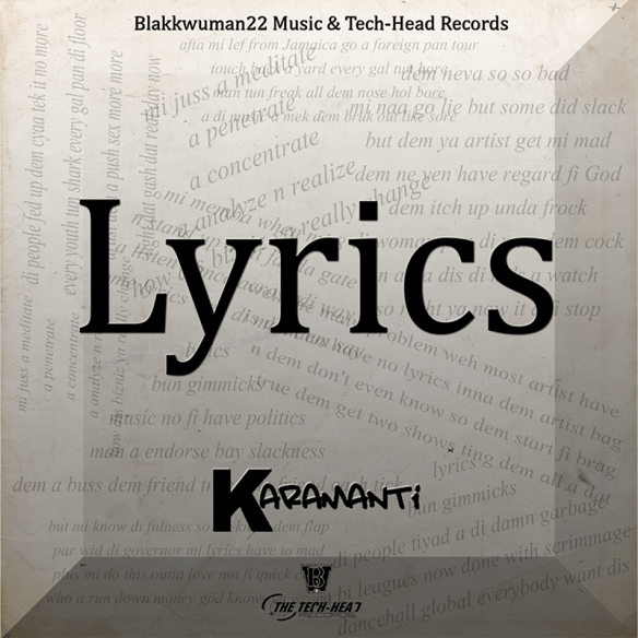 Lyrics by Karamanti
