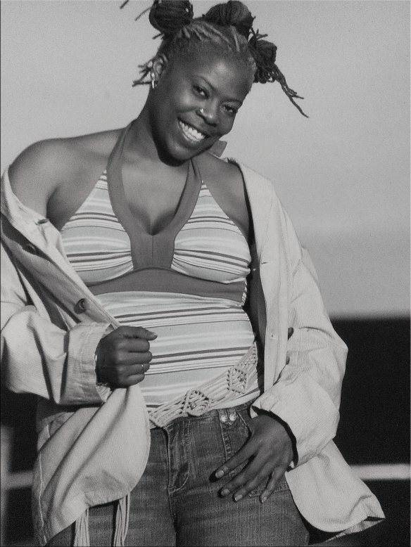 Cherri Poet black n white