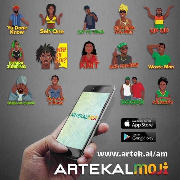 Artekal Music Releases GIF Emoji App ArtekalMoji