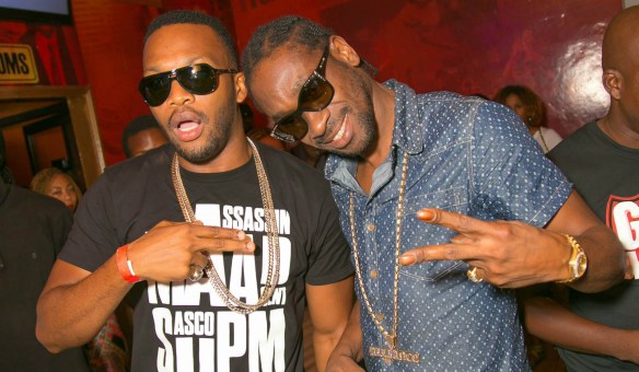 Bounty Killer and Agent Sasco